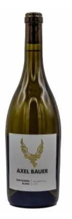 Axel Bauer, Sauvignon Blanc Meisterstück, Blanco, 2020, Badischer Landwein. Imagen de botella