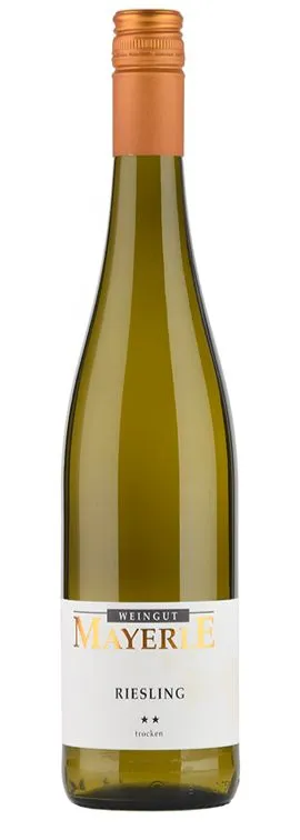 Weingut Mayerle, RIESLING**, Bianco, 2021, Württemberg. Immagine della bottiglia