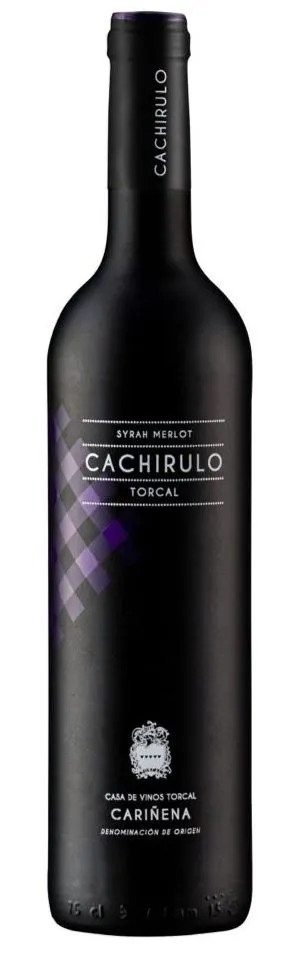 HERMANOS TORCAL SL EL CACHIRULO, SYRAH MERLOT, Tinto, 2021, Cariñena. Imagen de botella