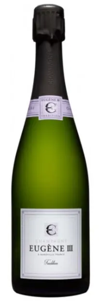 Champagne Eugène Iii Cuvée Tradition, Blanc, NV, Champagne. Image de la bouteille