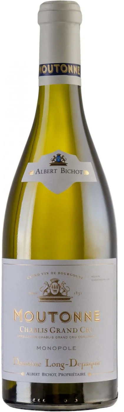 V.C.B.B. (ALBERT BICHOT) Domaine Long-Depaquit, Moutonne, White, 2015, Chablis Grand Cru. Bottle image