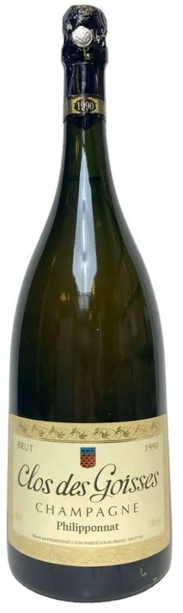 CHAMPAGNE PHILIPPONNAT Clos des Goisses, Blanco, 1990, Champagne. Imagen de botella