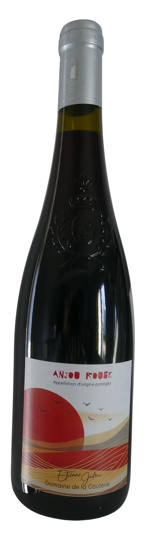 EARL JADEAU ETIENNE Domaine de la Gauterie, Rouge, 2023, Anjou. Image de la bouteille