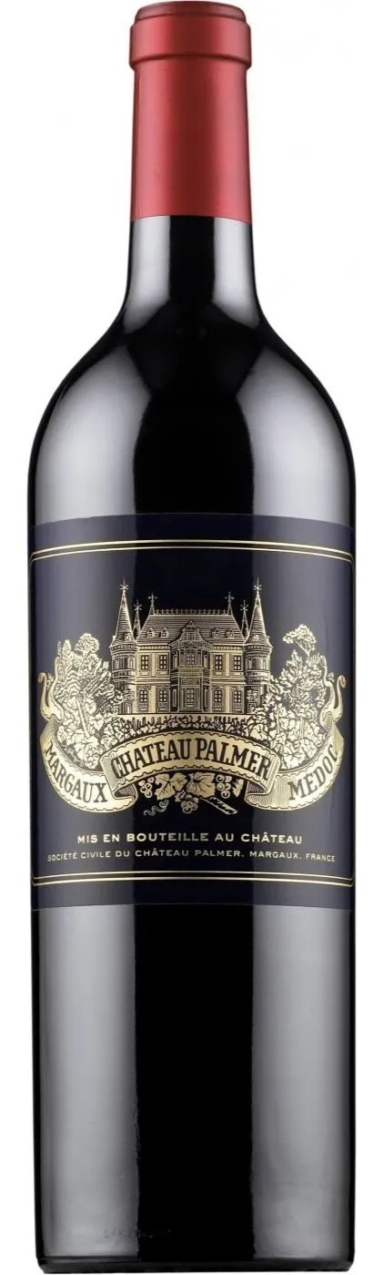Château Palmer, Troisième Cru Classé, Rot, 2017, Margaux. Flaschenabbildung