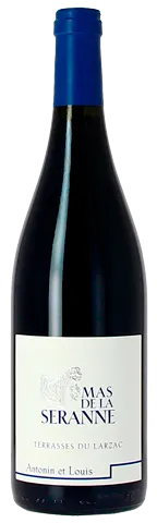 Mas de la Seranne Antonin et Louis, Rosso, 2019, Terrasses du Larzac. Immagine della bottiglia