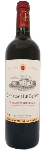 SCEA DES DOMAINES FONTANA (GENSAC) Château Le Bédat, Red, 2016, Bordeaux supérieur. Bottle image