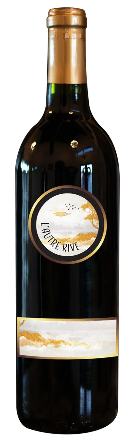 GRANDS CHATEAUX DE FRANCE (SAINT-VINCENT-DE-PERTIGNAS) L'Autre Rive, Rouge, 2019, Bordeaux. Image de la bouteille