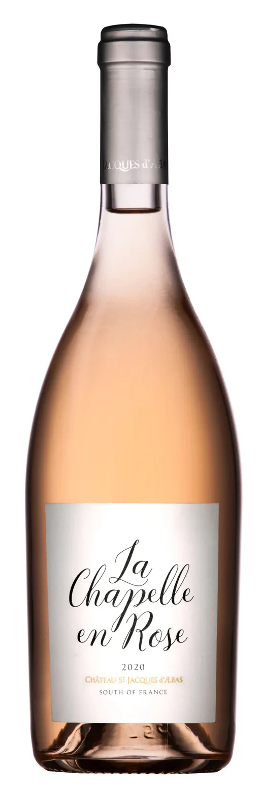 EARL CHATEAU SAINT JACQUES D'ALBAS La Chapelle En Rose, Rosé, 2022, Minervois. Bottle image