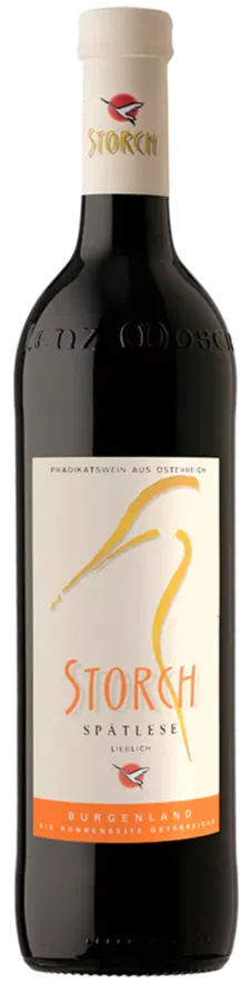 Weinkellerei Lenz Moser Storch, Spätlese, Rosso, NV, Burgenland. Immagine della bottiglia