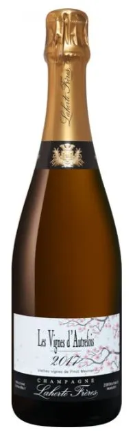 SARL CHAMPAGNE LAHERTE FRERES (CHAVOT-COURCOURT) Les Vignes d'Autrefois, Blanco, 2017, Champagne. Imagen de botella