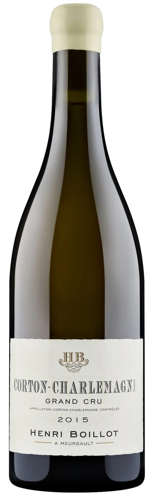 Clos Richemont Henri Boillot, Blanco, 2015, Corton-Charlemagne. Imagen de botella