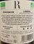 Domaine de la Royère Oppidum, Red, 2020, Luberon. Back label