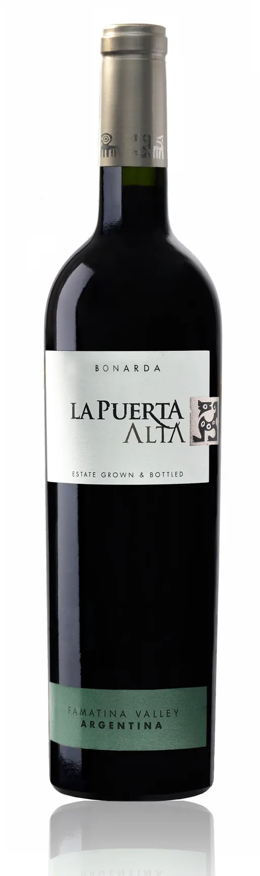 Valle De La Puerta SA LA PUERTA, Alta Bonarda, Tinto, 2018, Chilecito. Imagen de botella