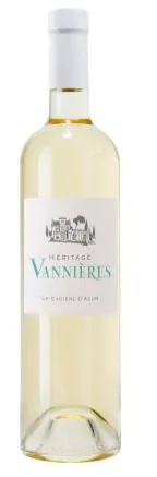 Château Vannières Heritage de Vannières, White, 2021, Mont Caume. Bottle image