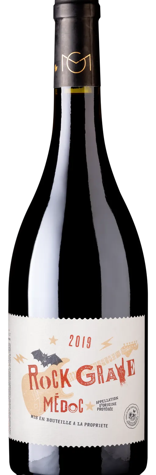 Château Roquegrave ROCK GRAVE, Red, 2018, Médoc. Bottle image