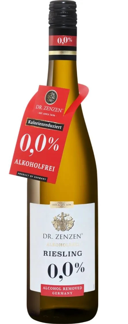 Einig-Zenzen GmbH & Co. KG DR. ZENZEN, White, NV. Bottle image