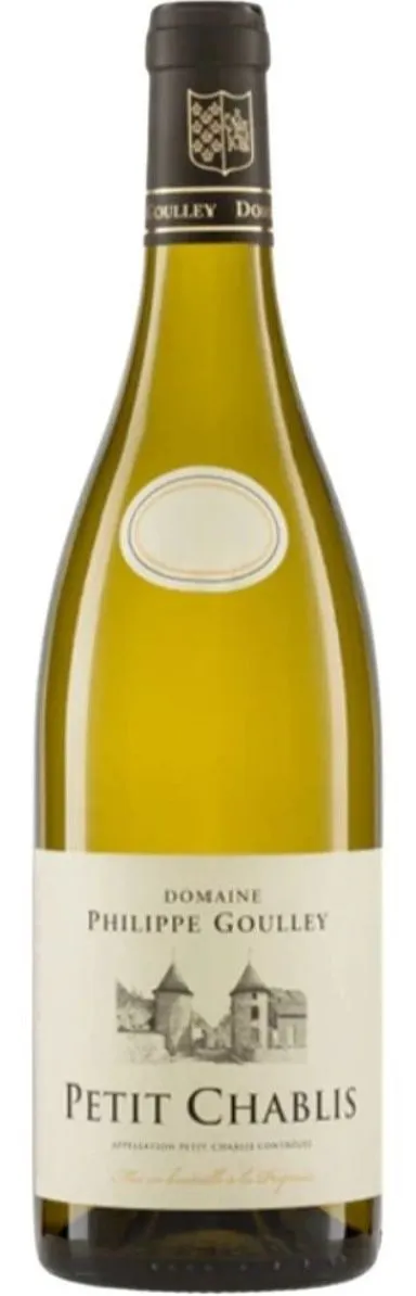 PHILIPPE GOULLEY Domaine Philippe Goulley, Blanc, 2020, Petit Chablis. Image de la bouteille