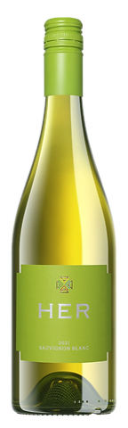 Adama Her, Sauvignon Blanc, Blanc, 2021, Western Cape. Bottle image