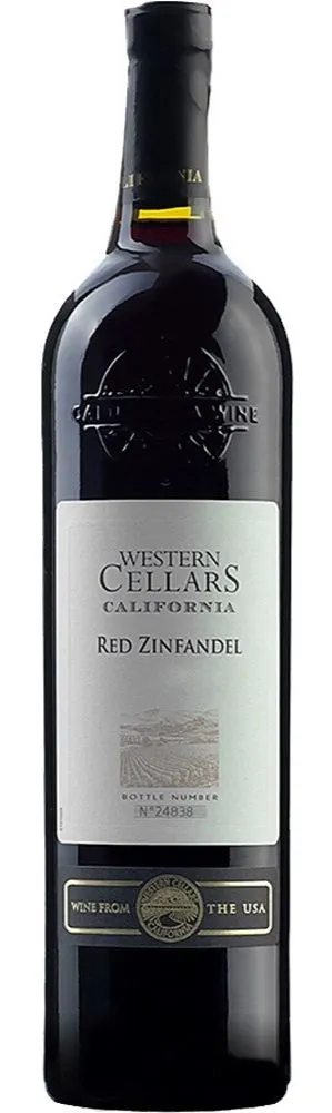 Les Grands Chais de France WESTERN CELLARS, Rosso, 2019, California. Immagine della bottiglia