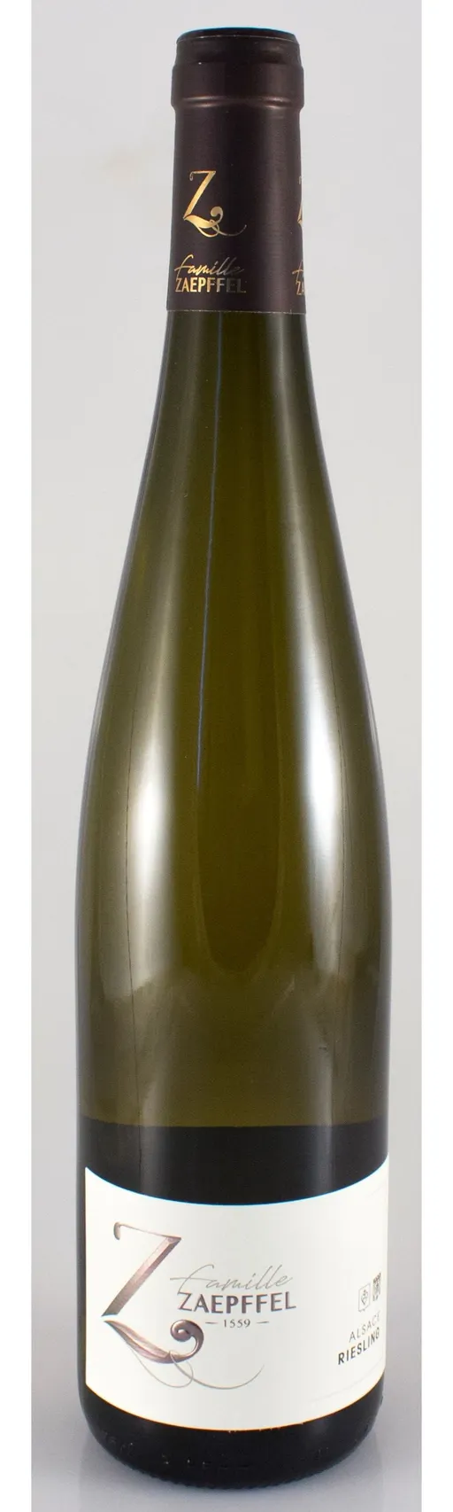 FAMILLE ZAEPFFEL, riesling, Weiß, 2019, Alsace ou Vin d'Alsace. Flaschenabbildung