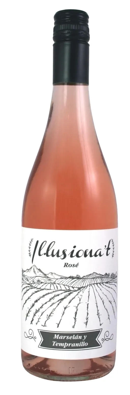CELLER CATARUZ IL.LUSIONA'T, Rosé, 2021, Valencia. Bottle image
