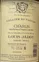SOC CIV DOMAINE HERITIERS LOUIS JADOT Cellier du Valvan, Blanco, 2020, Chablis. Contraetiqueta