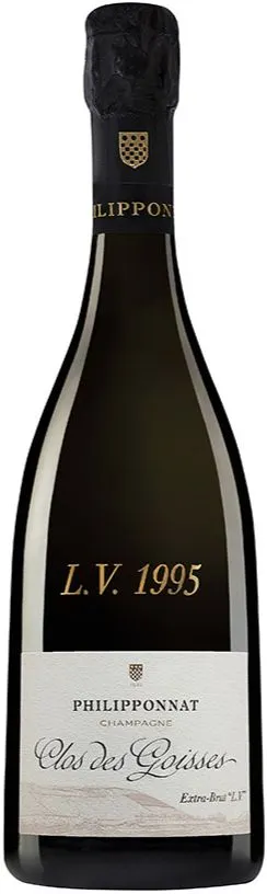 CHAMPAGNE PHILIPPONNAT Clos des Goisses, Blanc, 1995, Champagne. Image de la bouteille