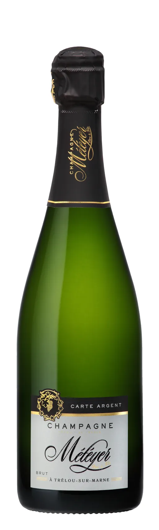 Champagne Météyer Père & Fils, CARTE ARGENT, White, NV, Champagne. Bottle image
