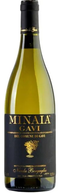 Nicola Bergaglio Minaia, Bianco, 2020, Gavi / Cortese di Gavi. Immagine della bottiglia