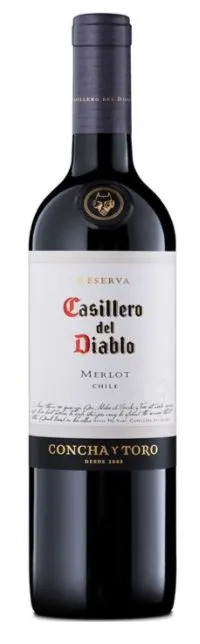 Concha y Toro Casillero del Diablo, Reserva, Tinto, 2013, Región del Valle Central. Imagen de botella