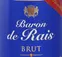 STEF MAILLARD PERE ET FILS) Baron de Rais, Weiß, NV, Champagne. Das vordere Etikett