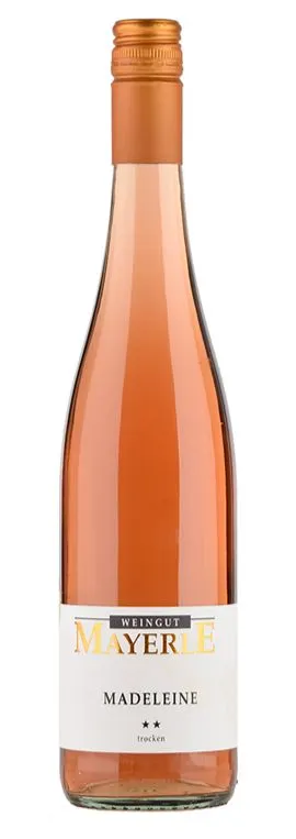 Weingut Mayerle, MADELEINE **, Rosé, 2021, Württemberg. Flaschenabbildung