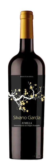 BODEGAS SILVANO GARCIA SOCIEDAD LIMITADA. SILVANO GARCIA ETIQUETA NEGRA, Rot, 2019, Jumilla. Flaschenabbildung