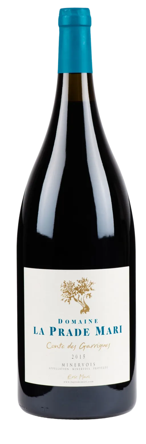 EARL DOMAINE LA PRADE MARI DOMAINE LA PRADE MARI, Conte des Garrigues, Rot, 2019, Minervois. Flaschenabbildung