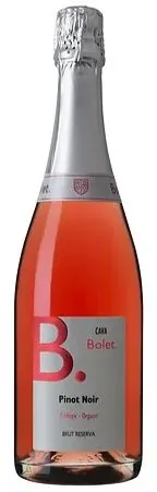 Cavas Bolet Bolet, Pinot Noir, Rosé, NV, Cava. Bottle image