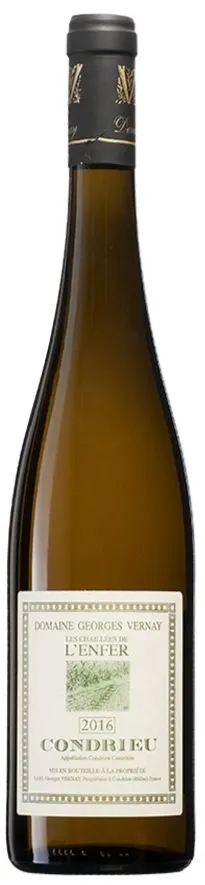 GEORGES VERNAY Domaine Georges Vernay, Les Chaillees de L'ENFER, Weiß, 2016, Condrieu. Flaschenabbildung