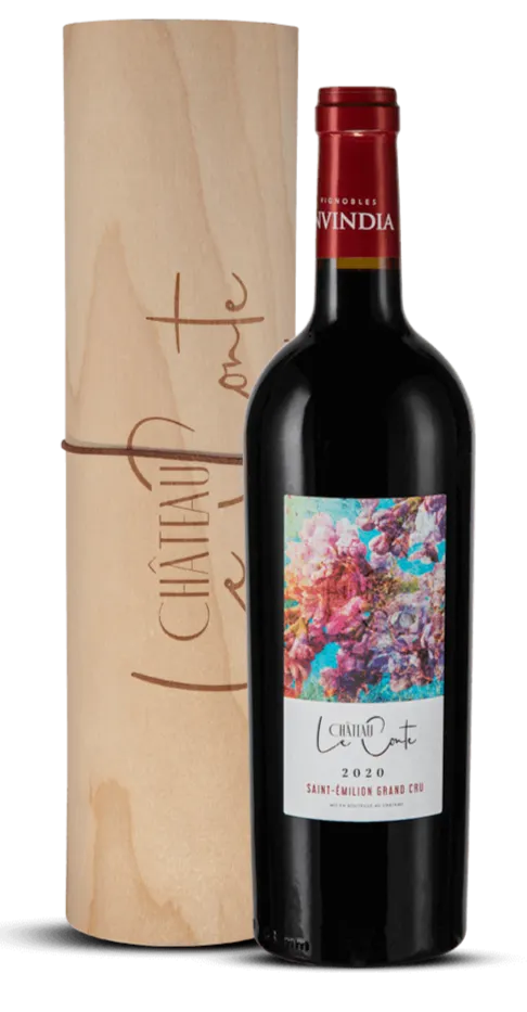 VIGNERONS ST HIPP Château Le Conte, Red, 2019, Saint-Emilion grand cru. Bottle image