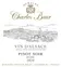 EARL ARMAND BAUR Charles Baur, Pinot Noir, Rosé, 2020, Alsace ou Vin d'Alsace. Front label