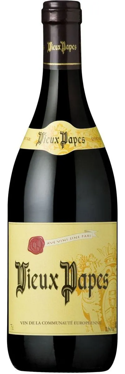 Castel Freres - Blanquefort Vieux Papes, Rosso, 2018. Immagine della bottiglia