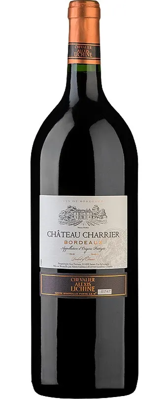 GRAPE THYME, FERNGREEN, IWAYINI COMPAGNY; VDNM CHATEAU CHARRIER, Rosso, 2018, Bordeaux. Immagine della bottiglia