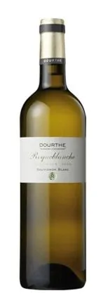 DOURTHE SAS Roqueblanche, Terroirs d'Exception, Bianco, 2021, Bordeaux. Immagine della bottiglia