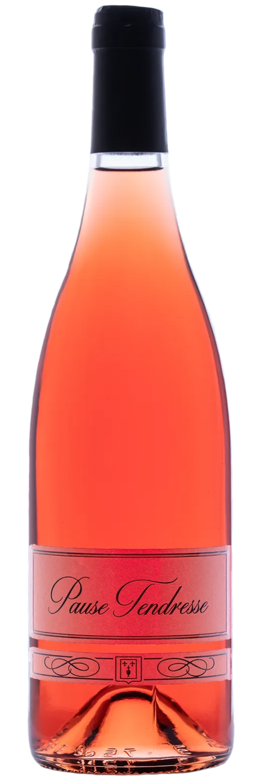 EARL DE CONTI (THENAC) PAUSE TENDRESSE, ORGANIC WINE, Rosato, NV. Immagine della bottiglia