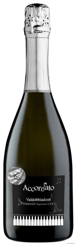 AMBRE ACCORDATO, White, NV, Conegliano Valdobbiadene - Prosecco / Valdobbiadene - Prosecco / Conegliano - Prosecco. Bottle image