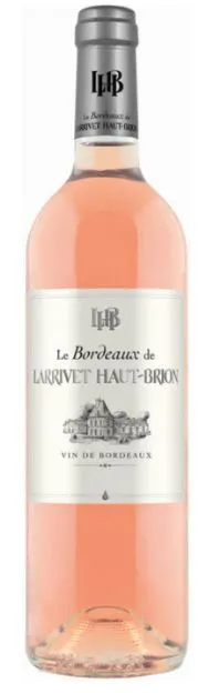 Chateau Larrivet Haut-Brion LE BORDEAUX DE LARRIVET HAUT BRION, Rosé, 2016, Bordeaux. Bottle image