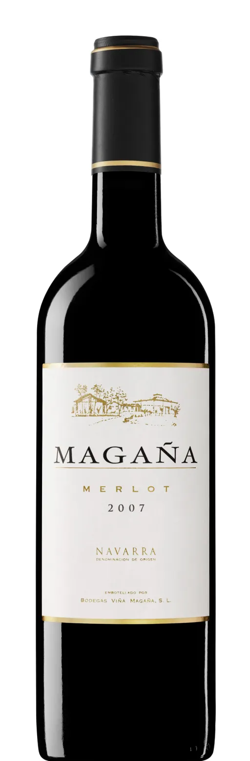 BODEGAS VIÑA MAGAÑA SL Bodegas Vina Magana, Merlot, Red, 2011, Navarra. Bottle image