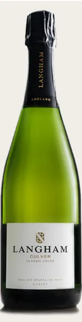 Langham Culver, Classic Cuvée, Blanc, NV, English Quality Wine. Image de la bouteille