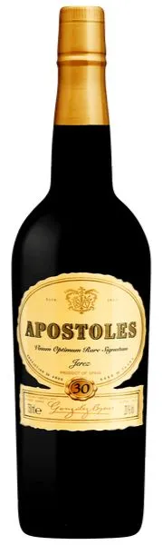 González Byass Apostoles, White, NV, Jerez-Xérès-Sherry / Jerez / Xérès / Sherry. Bottle image