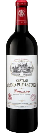 DOMAINES FRANCOIS-XAVIER BORIE Château Grand-Puy-Lacoste, Red, 2013, Pauillac. Bottle image