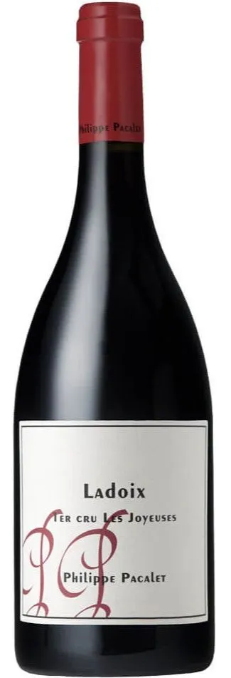 Philippe Pacalet, Rosso, 2017, Ladoix premier cru Les Joyeuses. Immagine della bottiglia