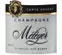 Champagne Météyer Père & Fils, CARTE ARGENT, White, NV, Champagne. Front label
